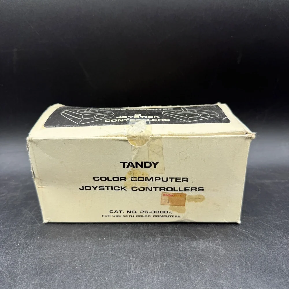 Vintage Tandy Joystick Controllers for Color Computer 26-3008A Untested